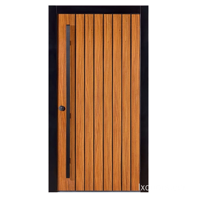 Porte simple couleur grain de bois Porte simple couleur grain de bois