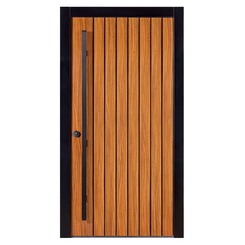 Wood grain color single door