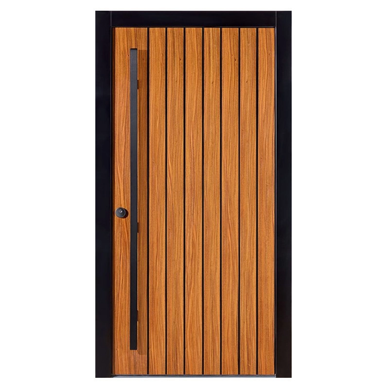 Wood grain color single door