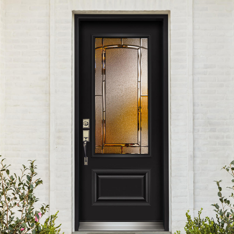 solid wood exterior door slab