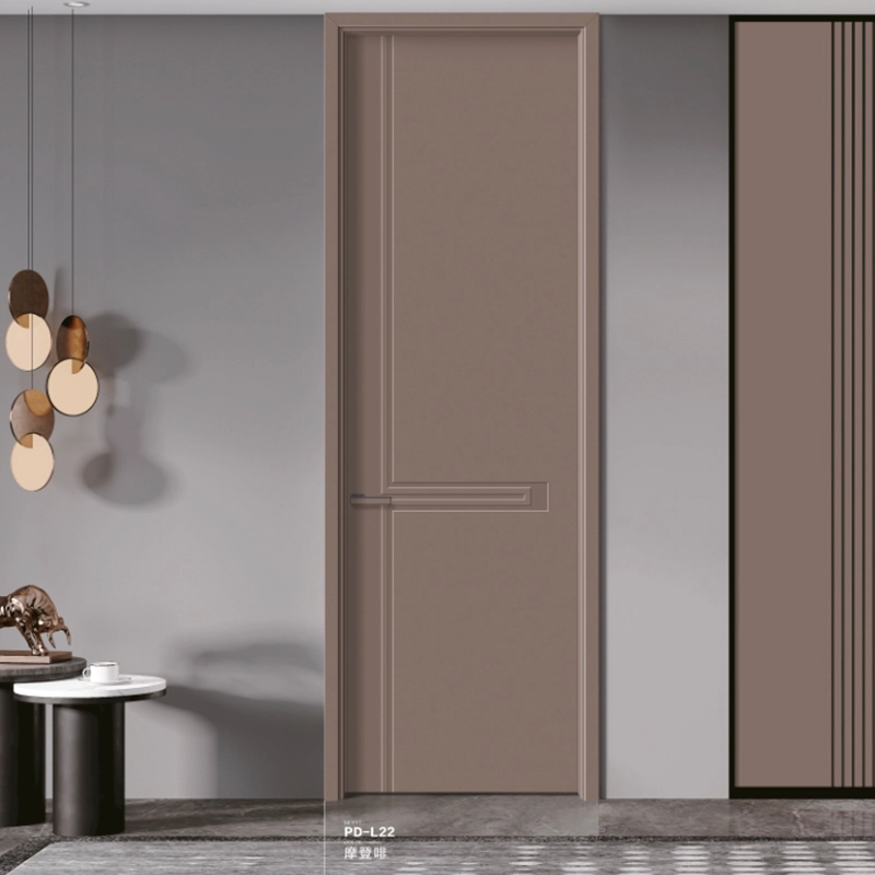 Modern simple interiro room door