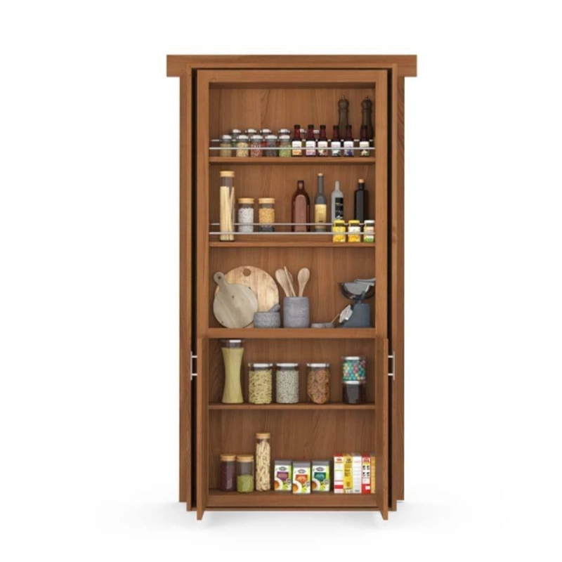 hidden pantry door