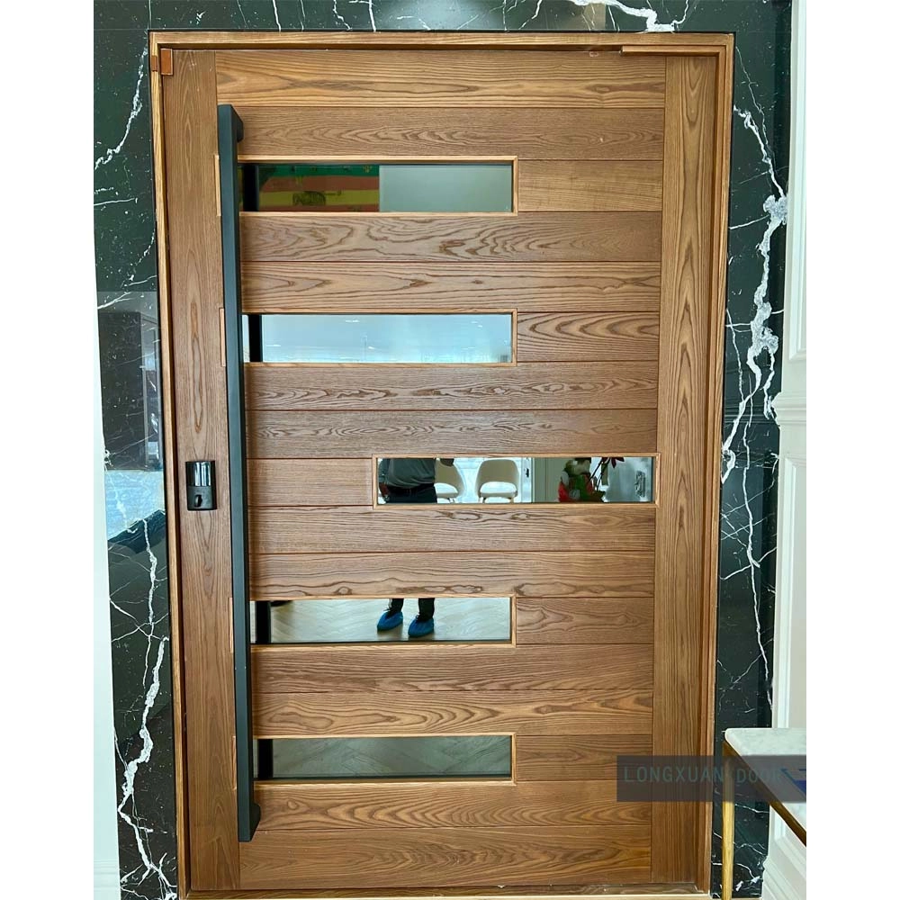 solid wood pivot door