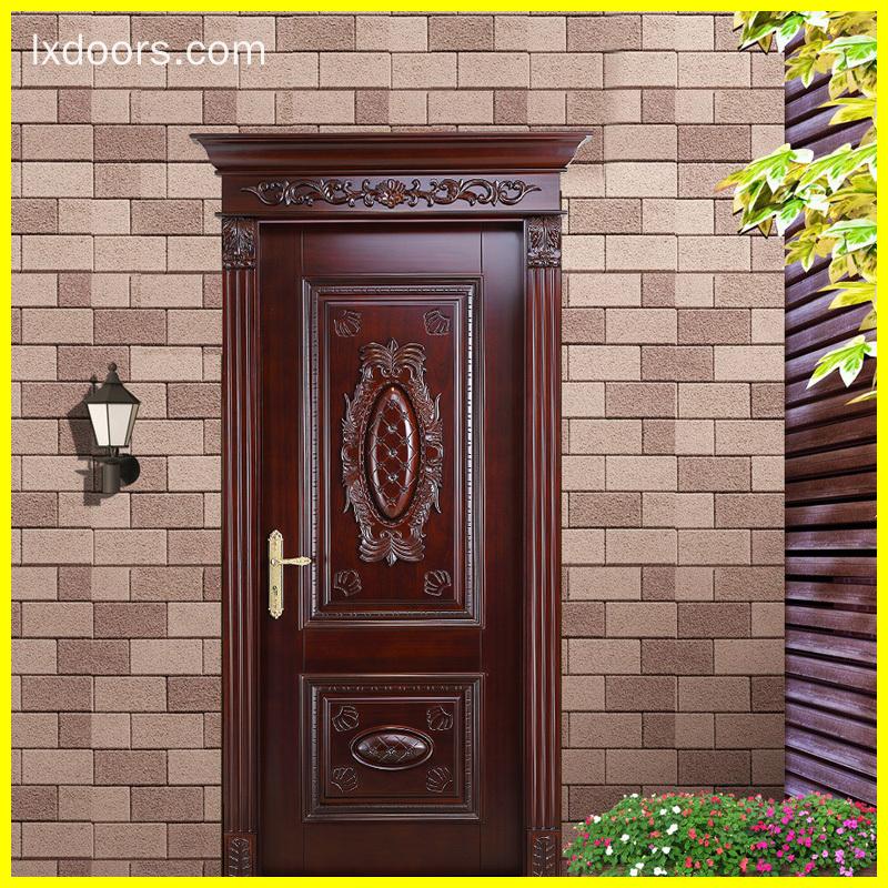 solid wood prehung door