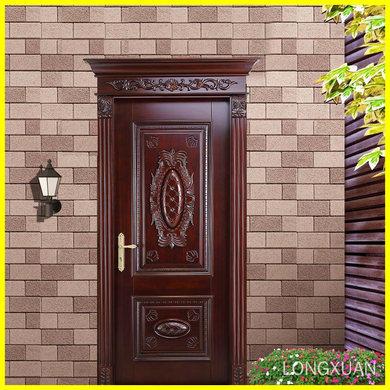 solid wood prehung door