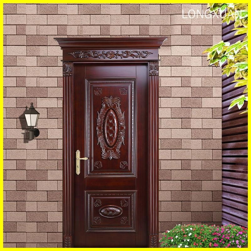 solid wood prehung door