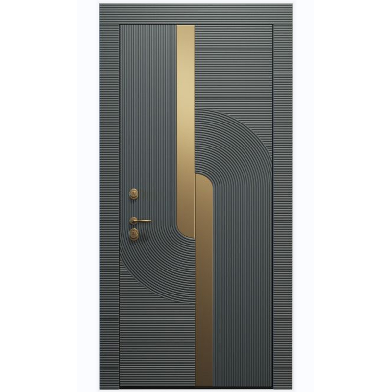 wood carving double door