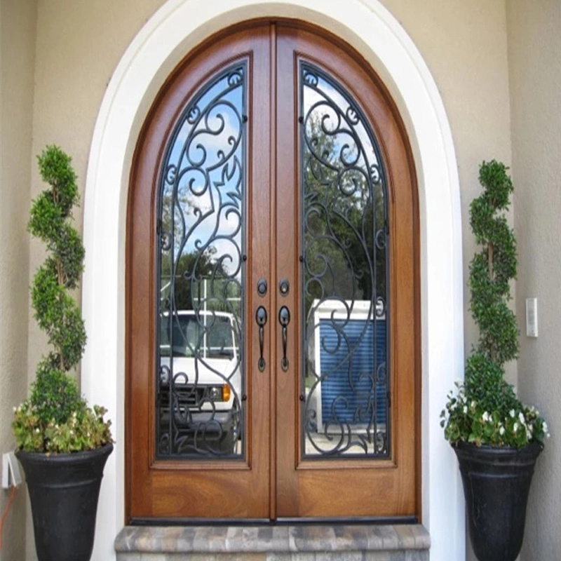 diseños principales de puertas dobles de madera Principales diseños de puertas dobles de madera.