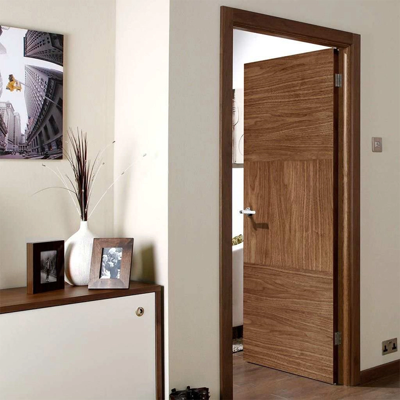 Black walnut parquet door