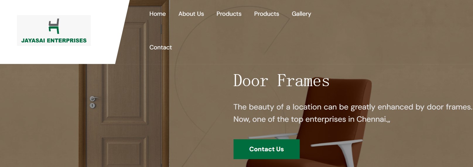 JAYASAI ENTERPRISES luxury wood door manufacturer