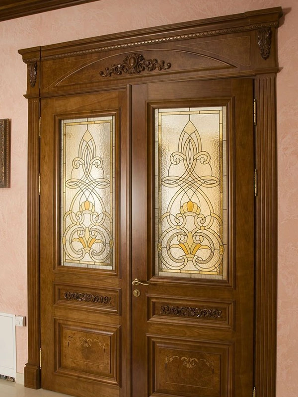 solid slab wood door