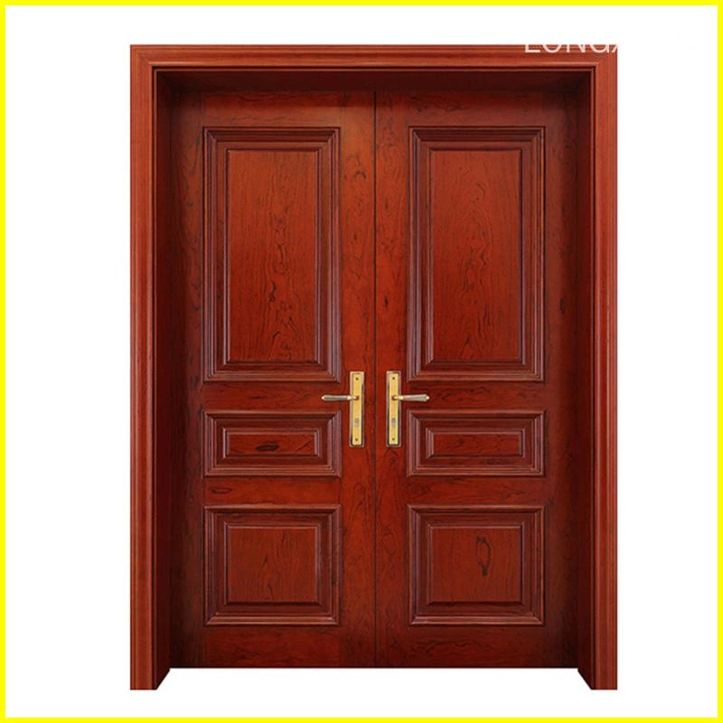 Mahogany doors