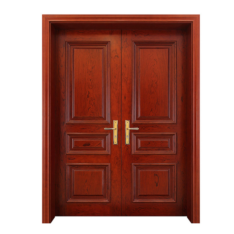 Mahogany doors