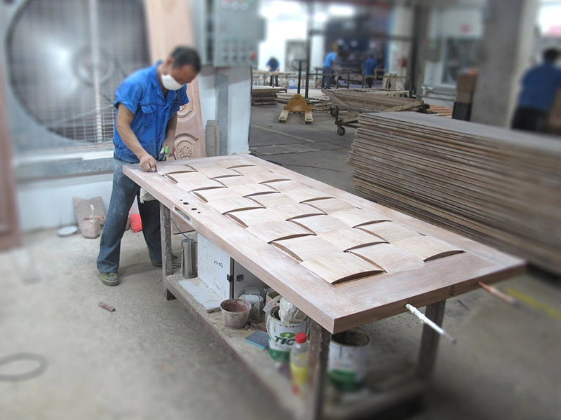 wood sliding door
 Secondary Milling