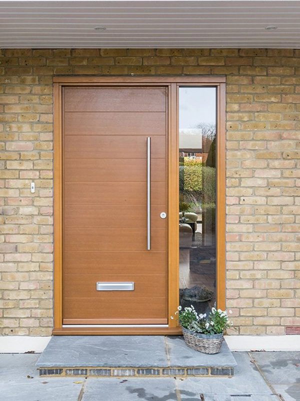 modern front door wood