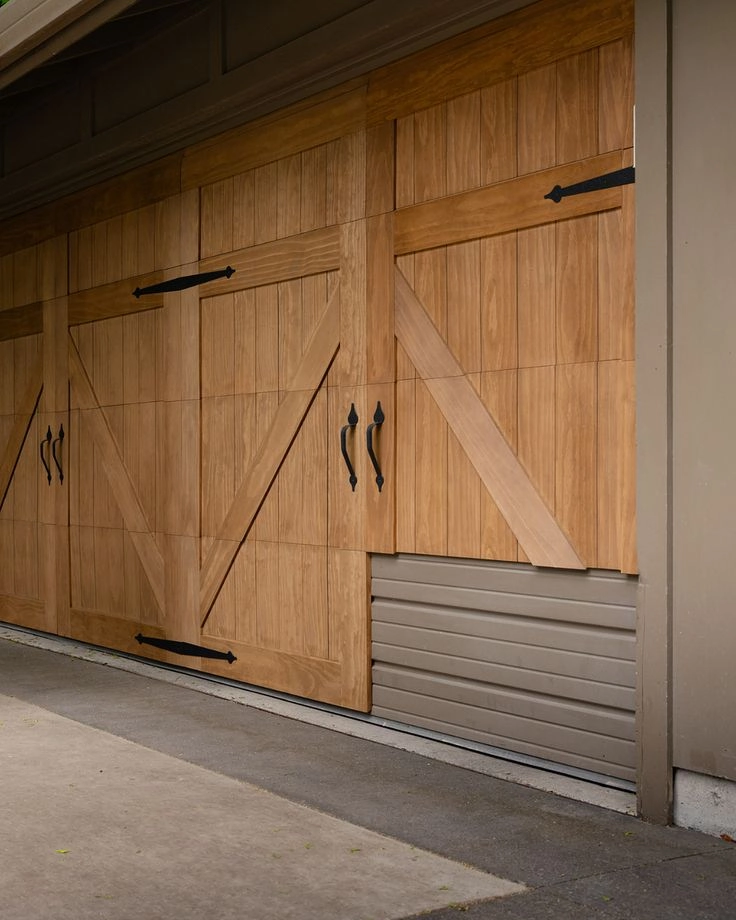 garge door wood oak garge door wood oak