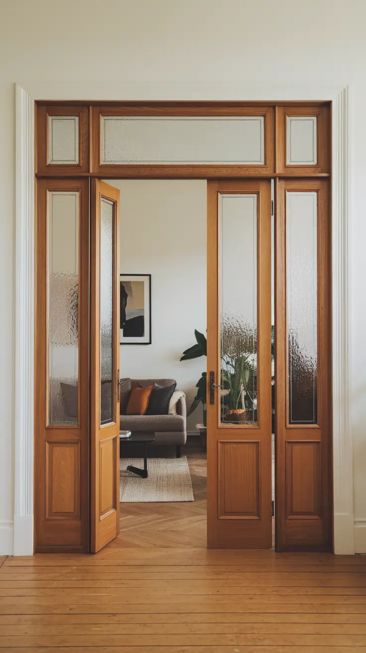 glass panel insert