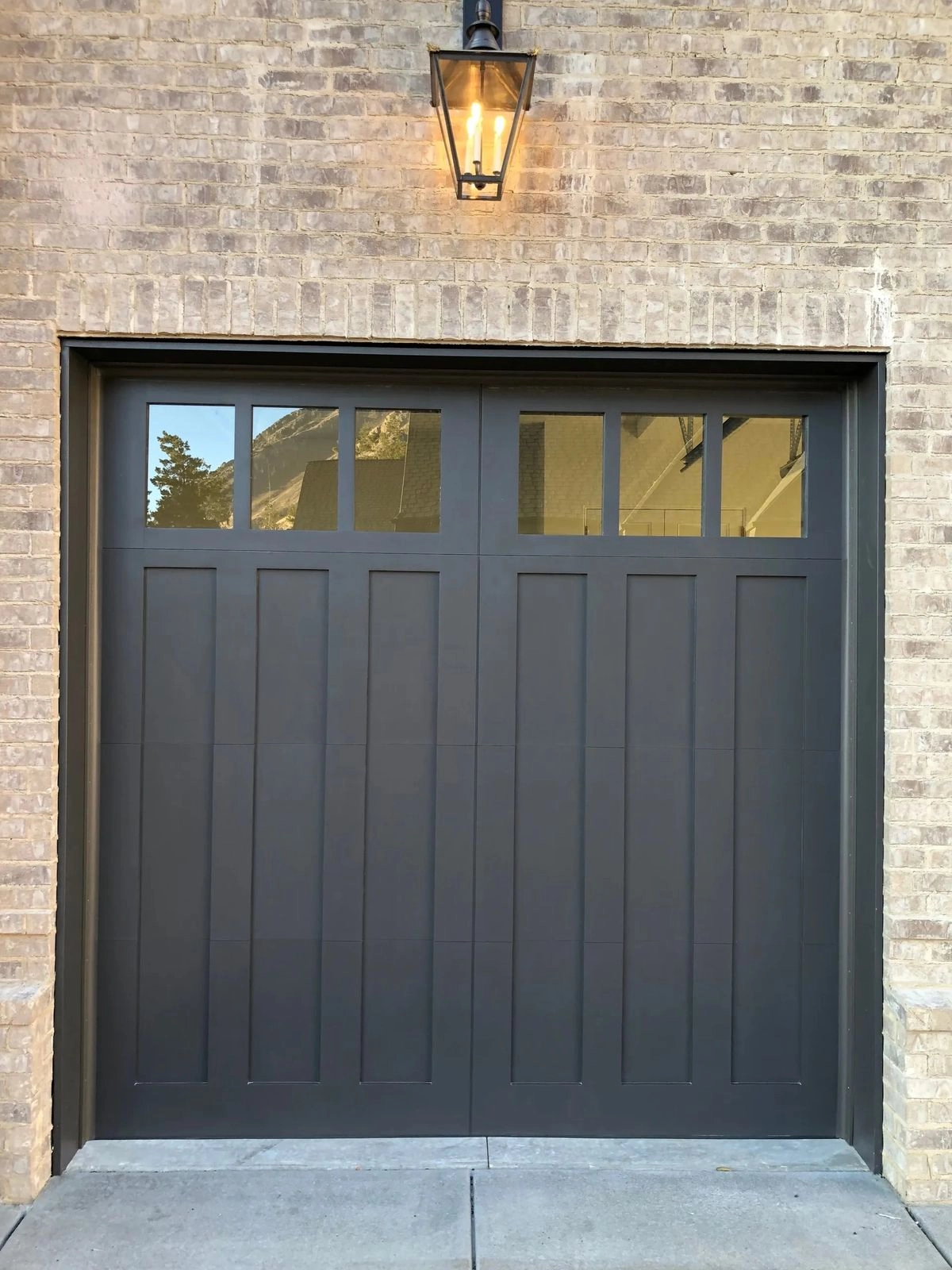glass panel wood garage door glass panel wood garage door