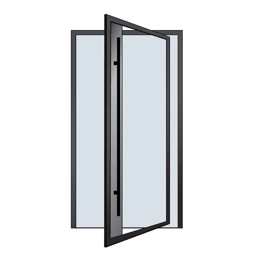 glass pivot doors