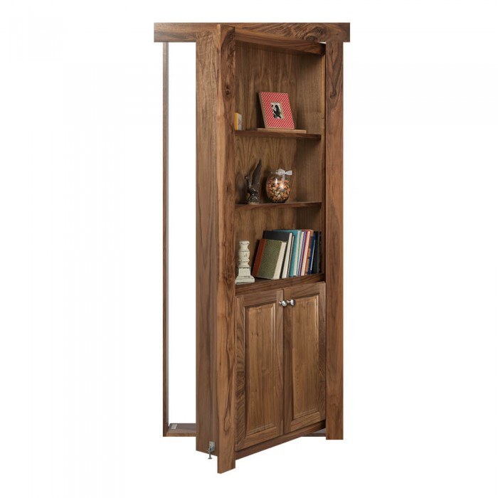 sliding hidden door