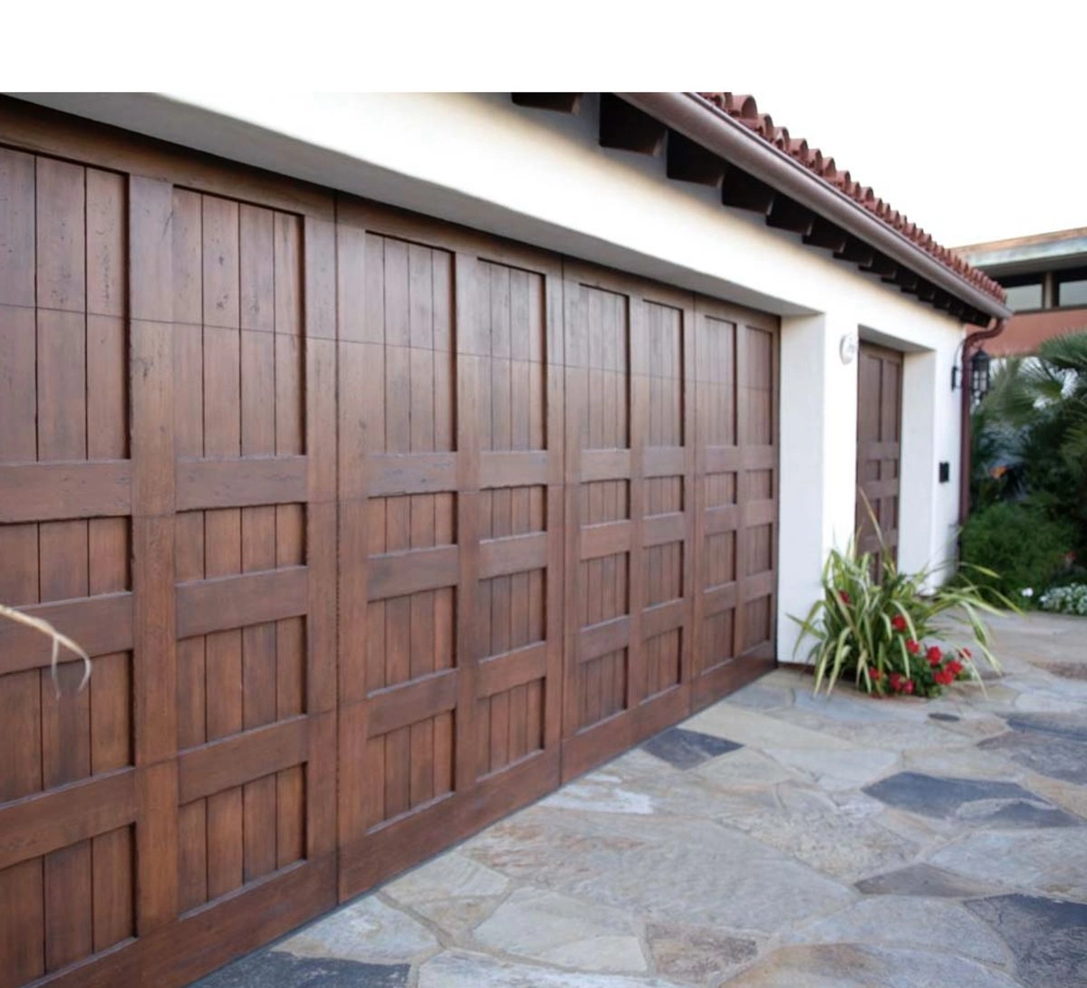 wood garage wood garage