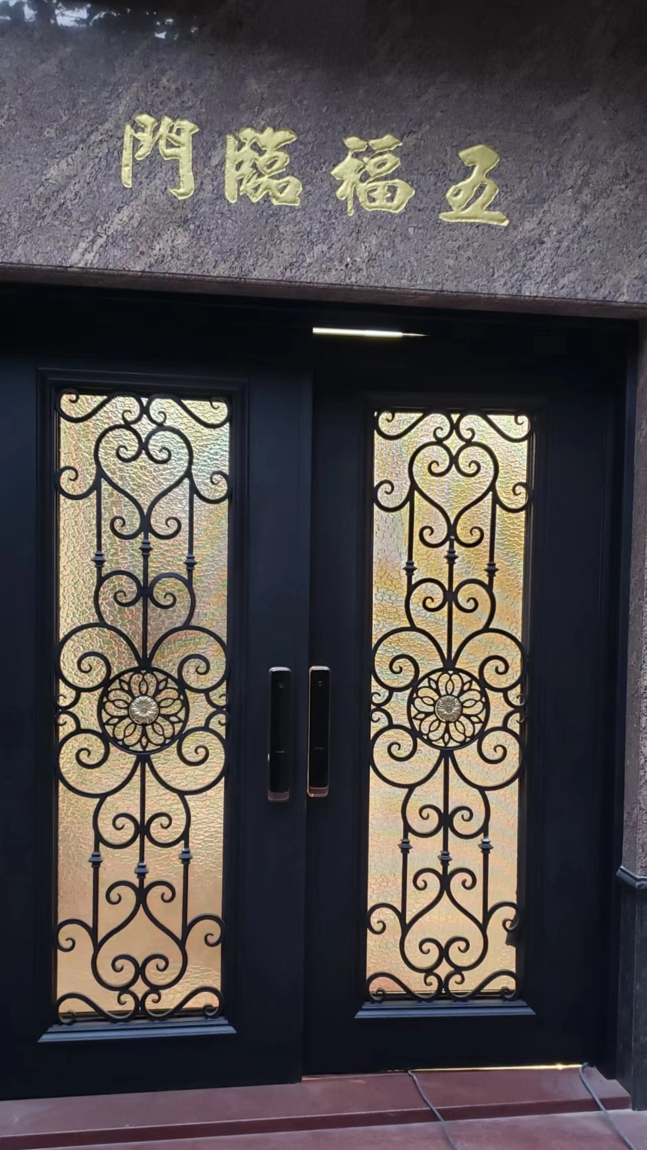 wrought iron door design 10