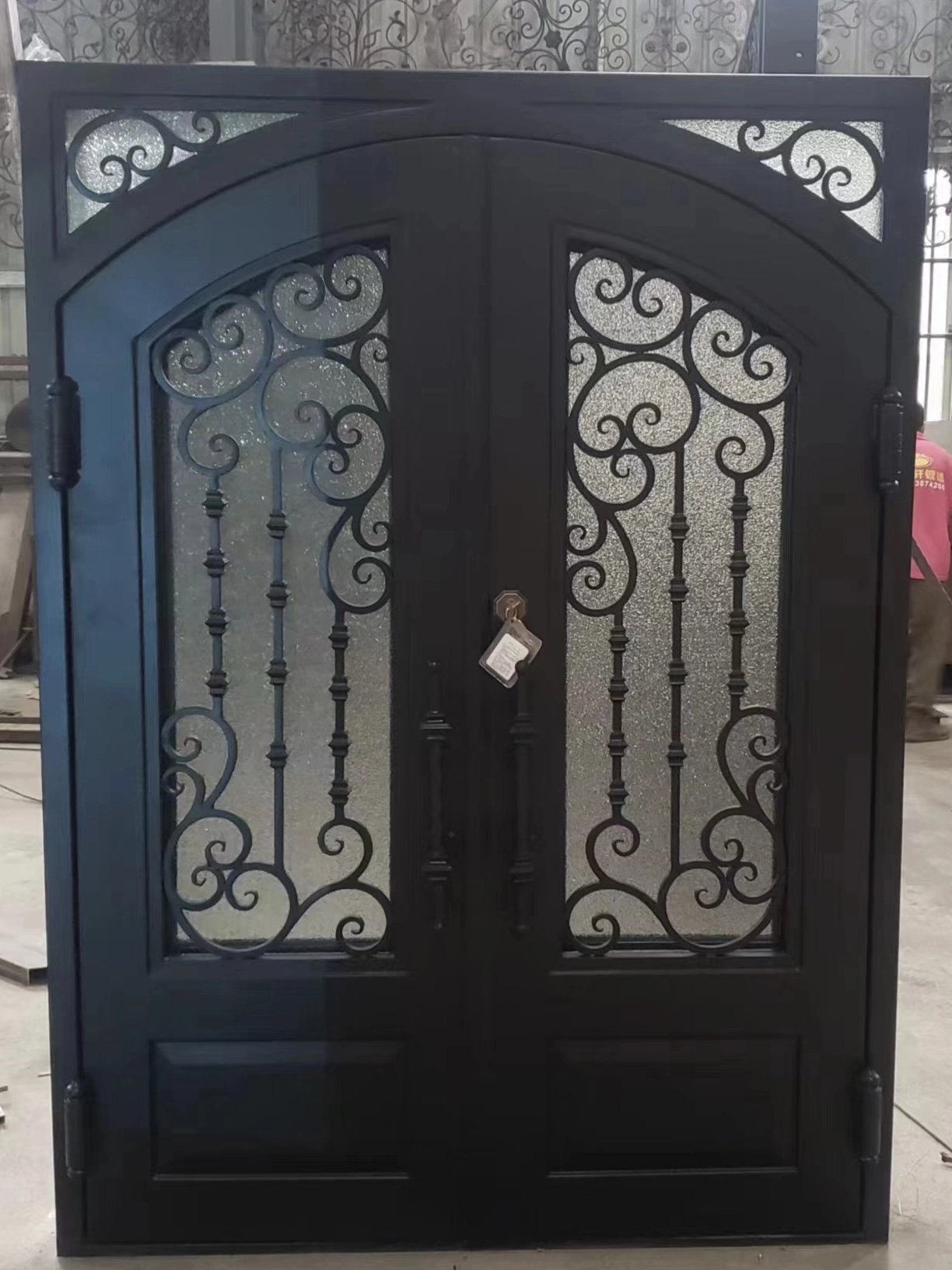 wrought iron door design 4