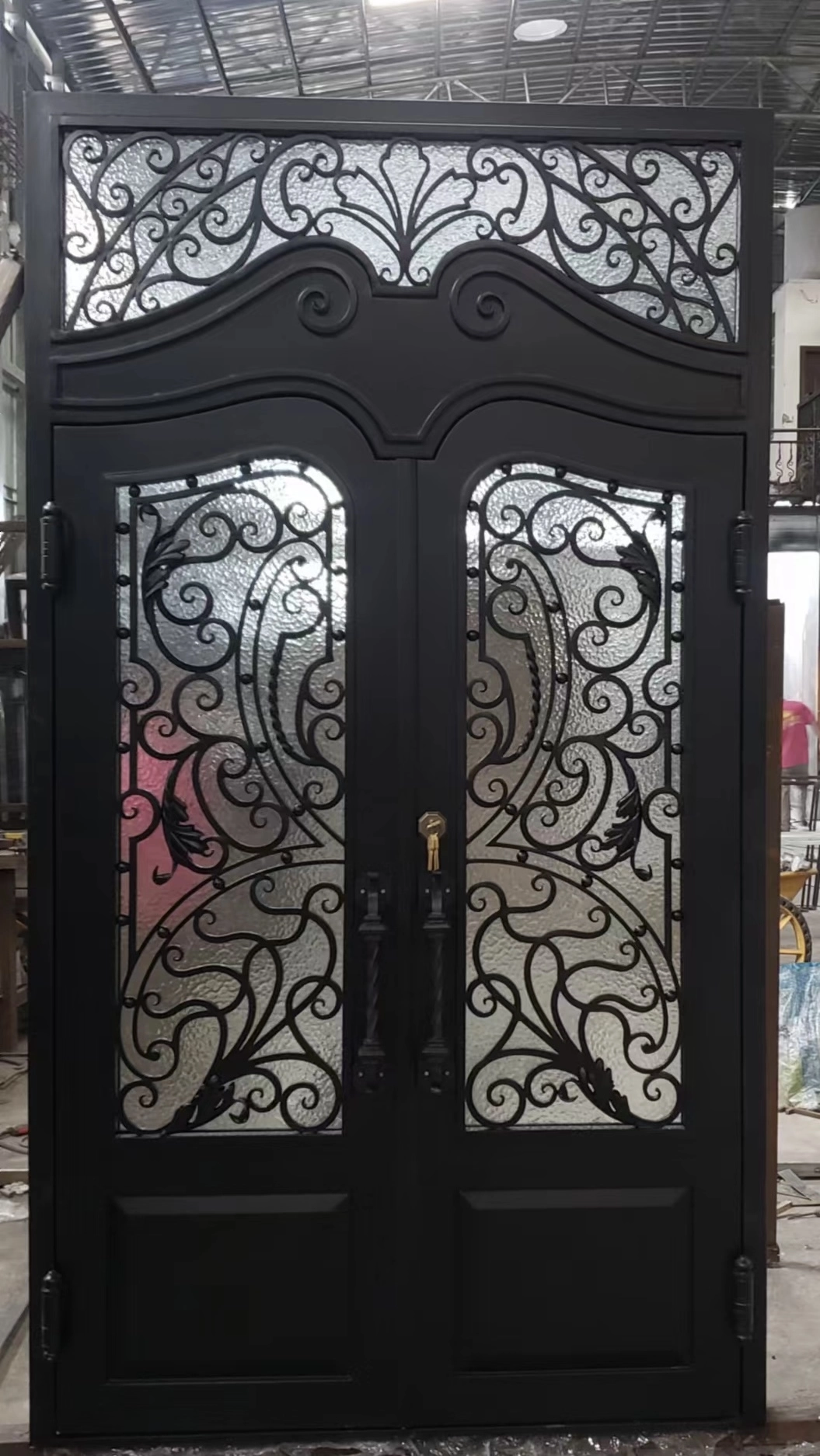 wrought iron door design 6