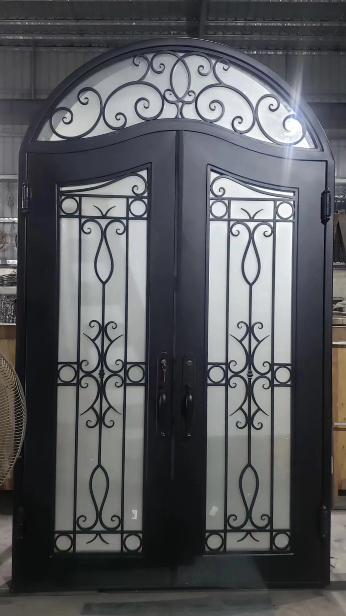 wrought iron door design 7