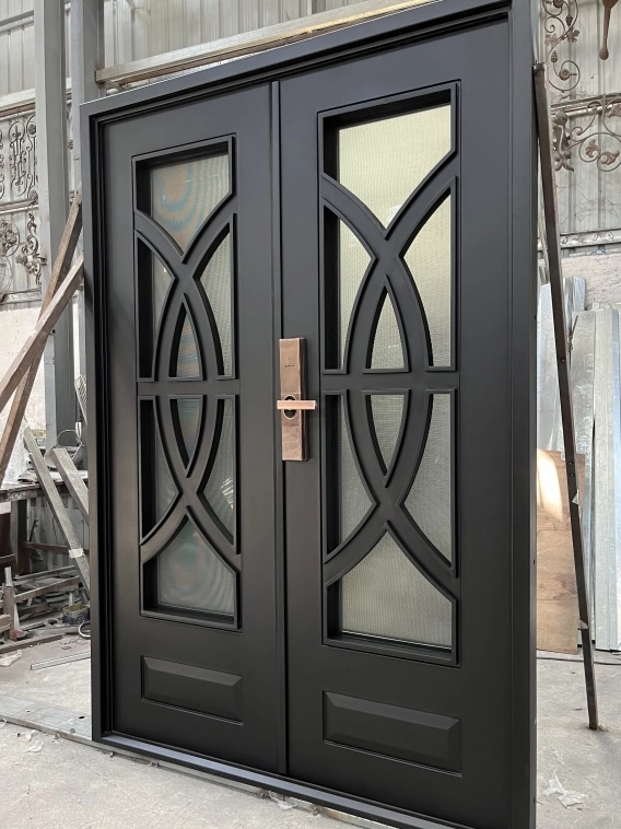 wrought-iron-door-design wrought iron door design