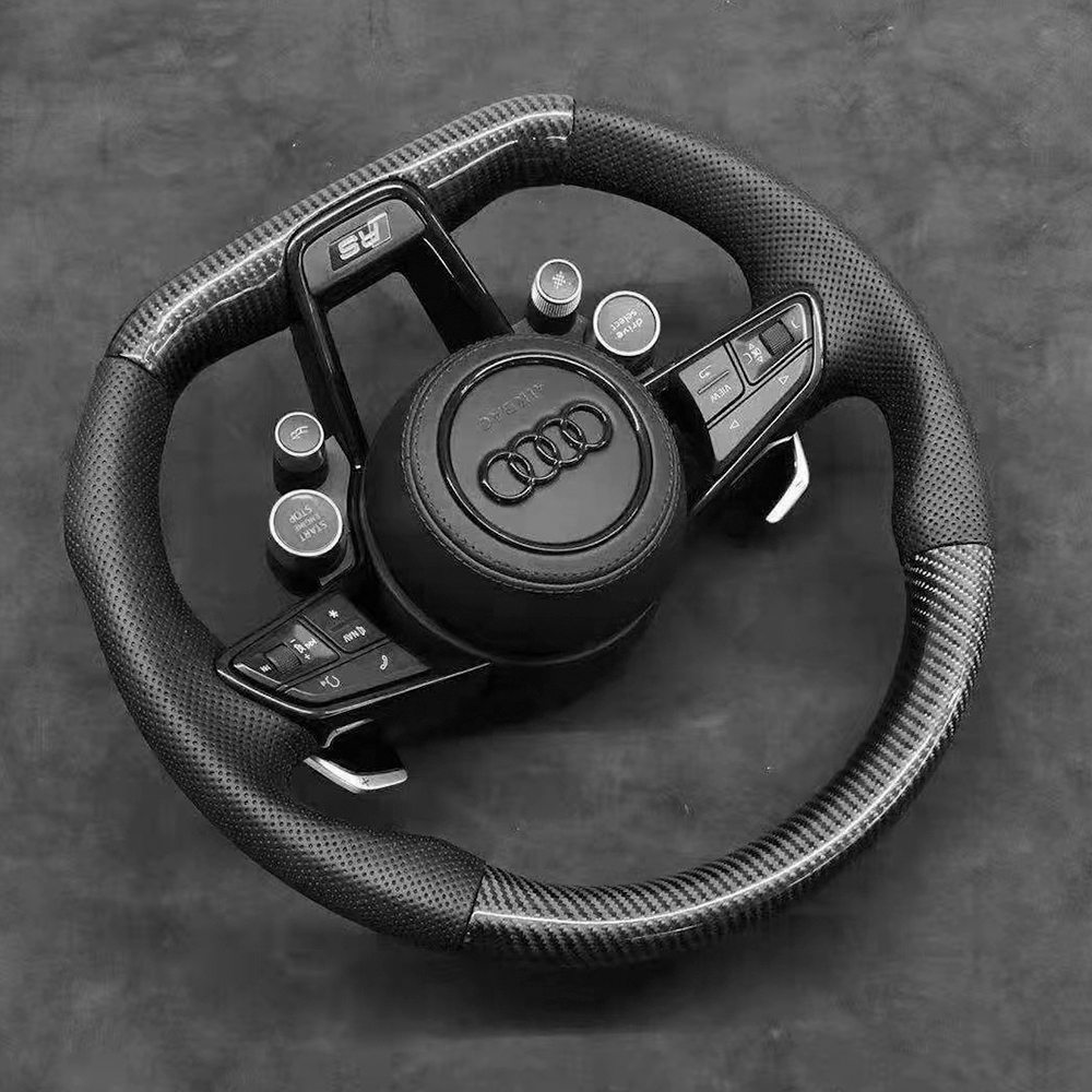 custom steering wheel carbon fiber