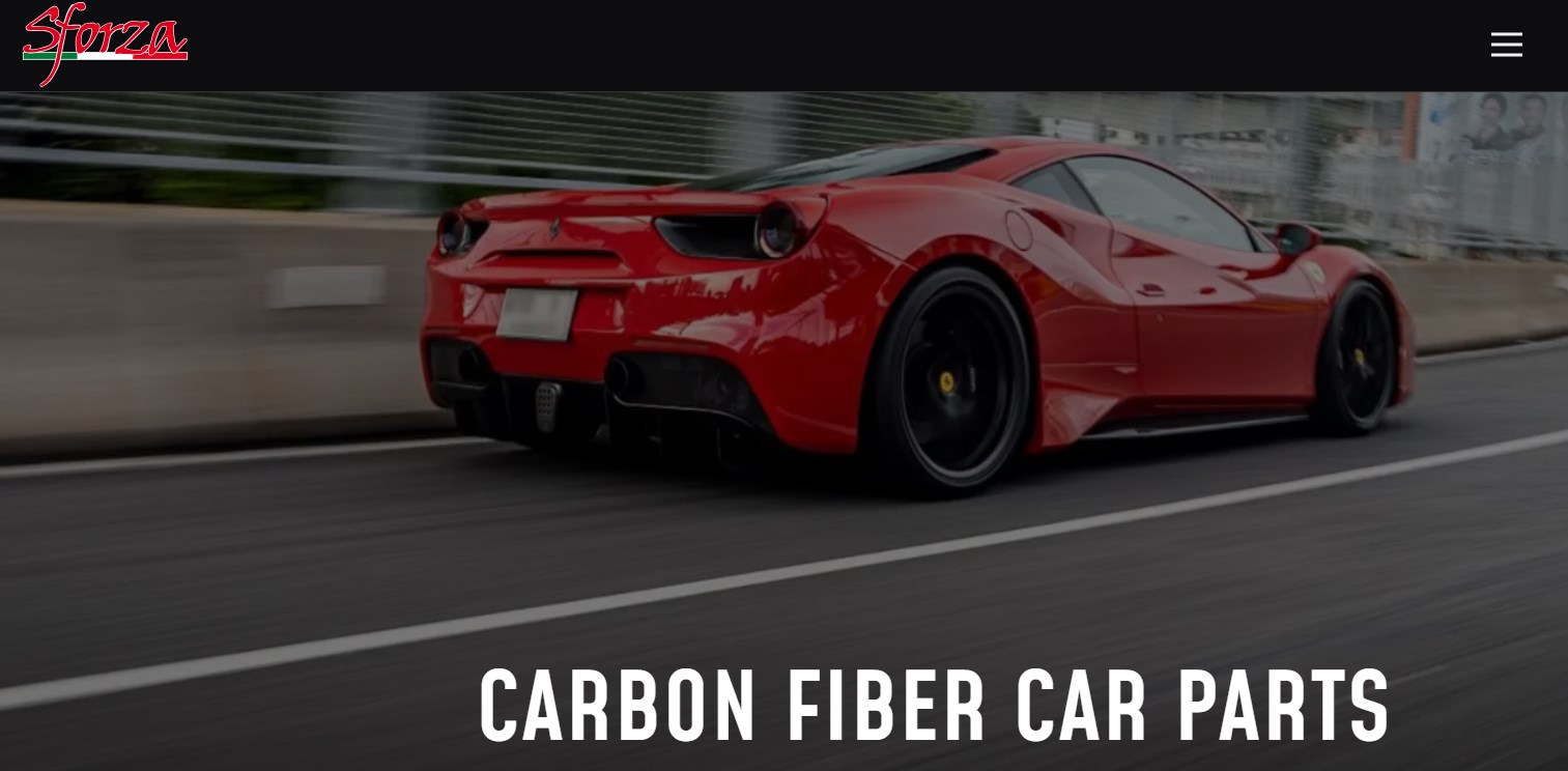 Sforza carbon fiber customization suppliers