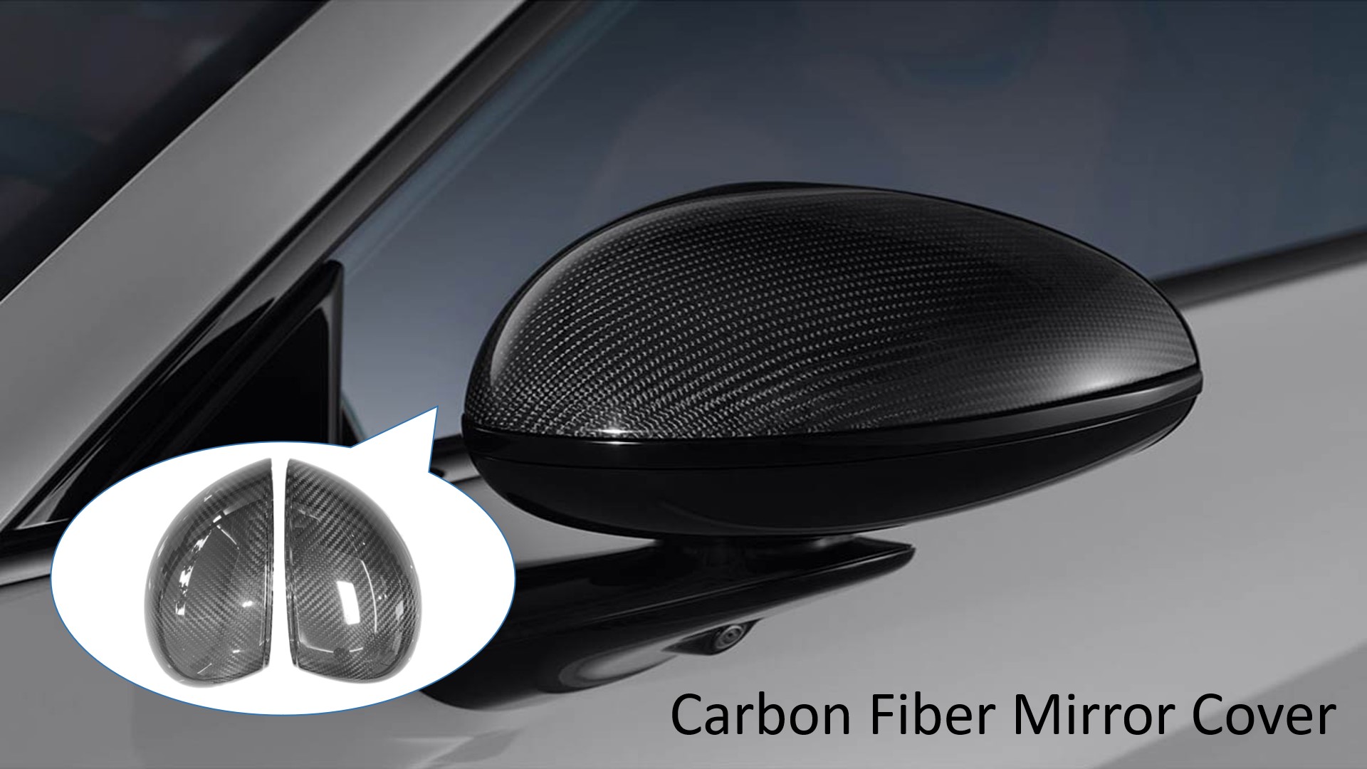 Xiaomi SU7 Carbn Fiber Mirror Cover