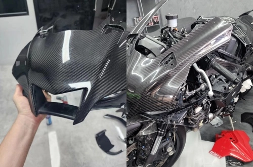 Carénage avant en fibre de carbone pour Yamaha R1 - Tom du Royaume-Uni Carénage avant en fibre de carbone pour Yamaha R1 Tom du Royaume-Uni