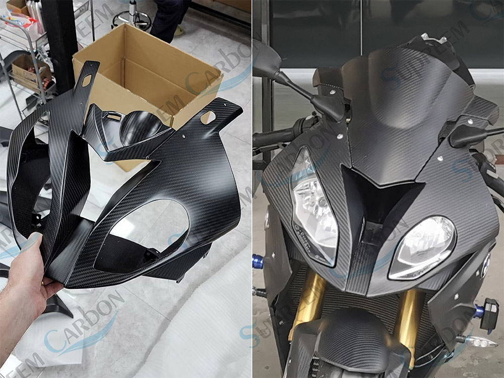 Carbon Fiber BMW Front Fairing