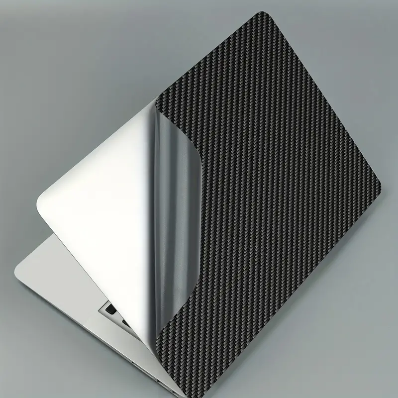 ملصق جلد كمبيوتر محمول من ألياف الكربون