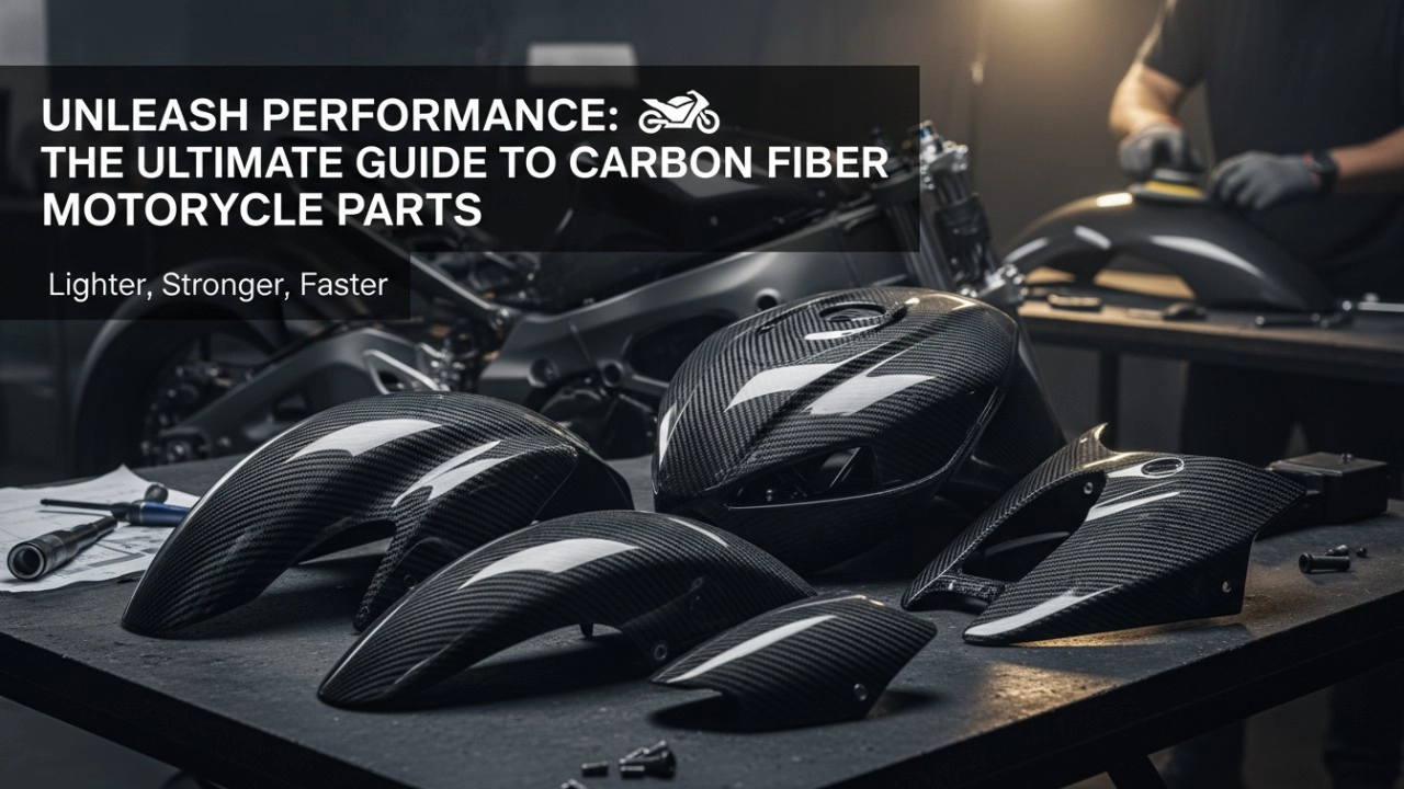 carbon fiber parts for motorcycles