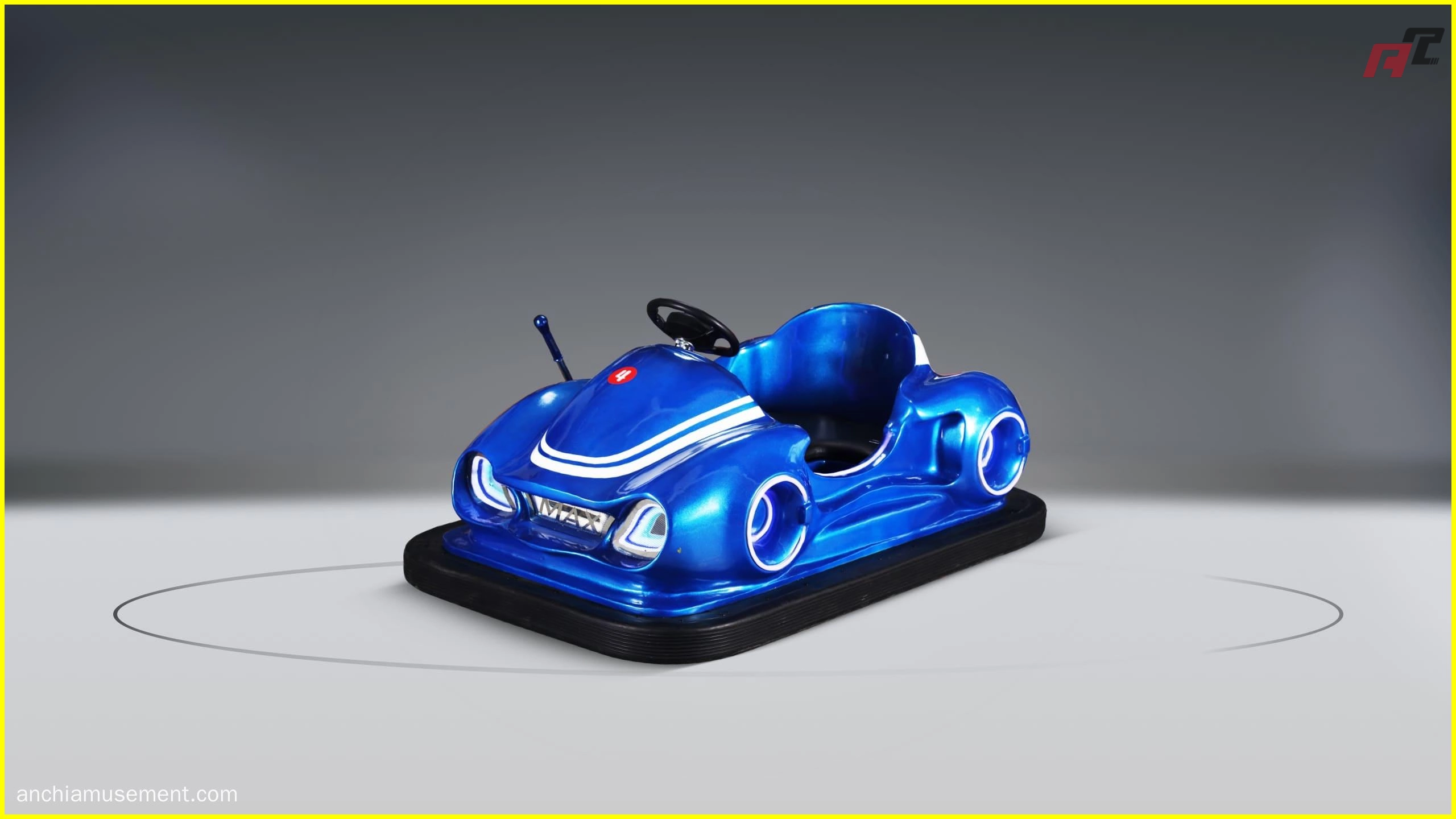 Galaxy Warship Laser Battle Bumper Car Blue
