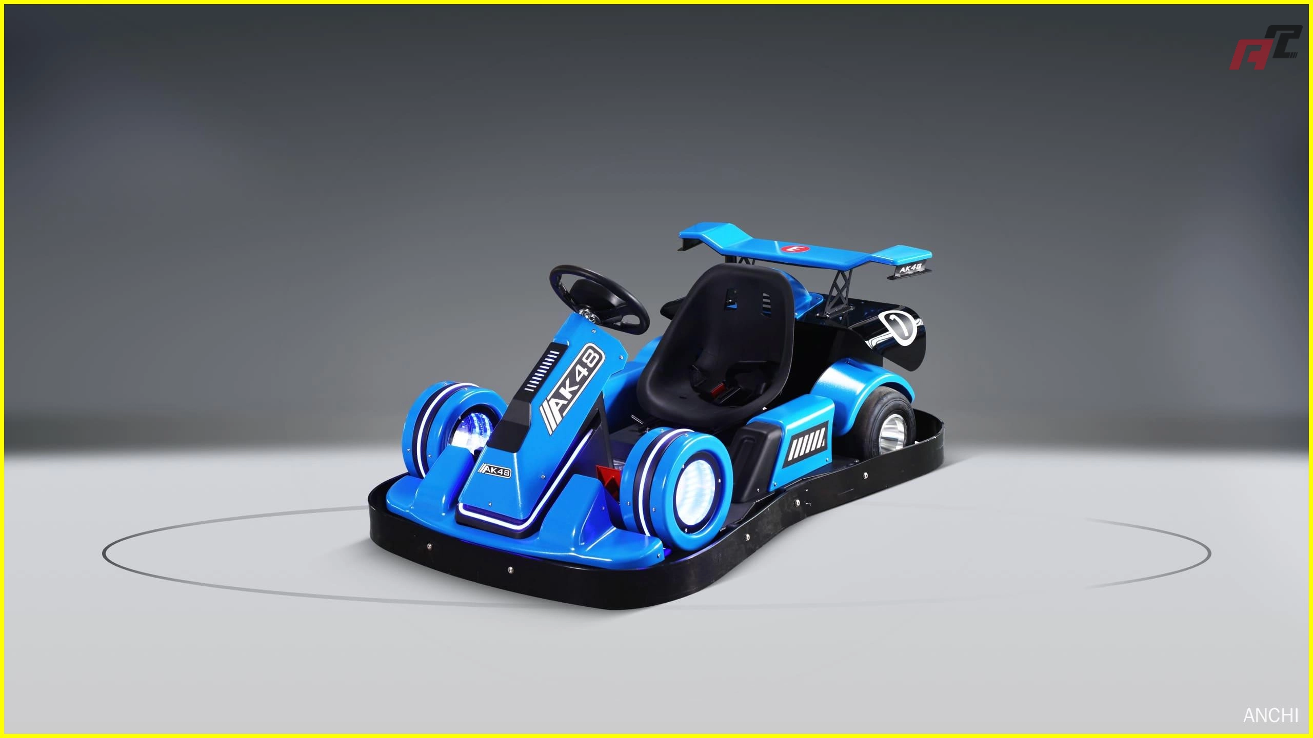 AK-48-Kids-Electric-Drift-Go-Kart-Blue AK 48 Kids Electric Drift Go Kart Blue