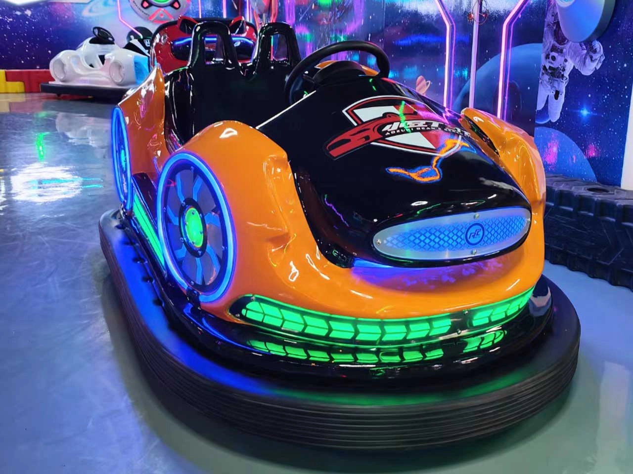 spider-man bumper car