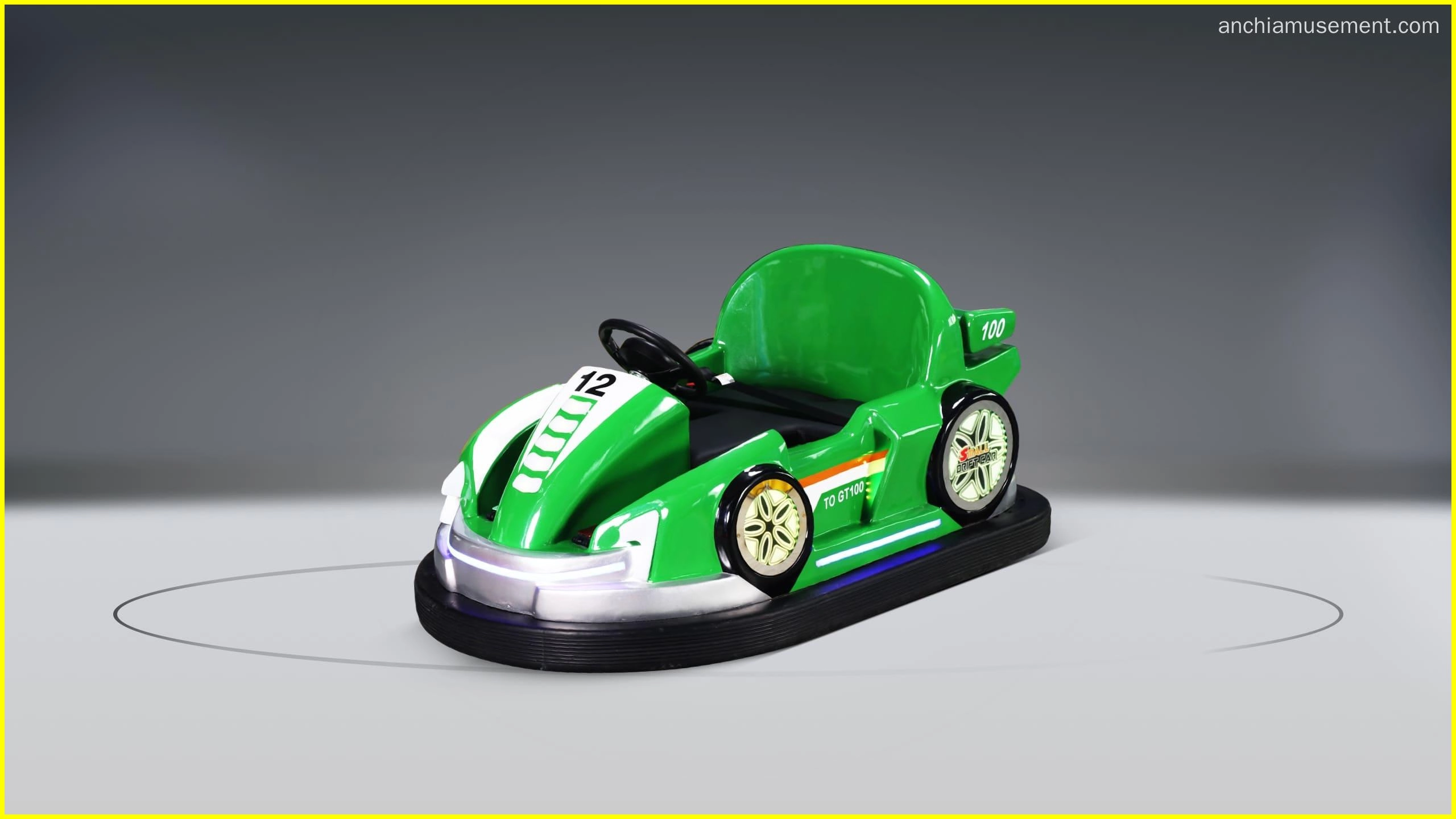Petite voiture tamponneuse Bean Drift I Minnie Mouse voiture tamponneuse verte