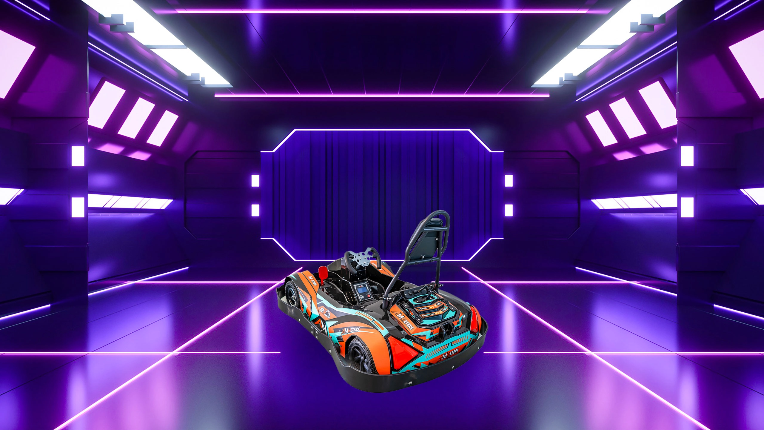 Anmi Kids Karting 后侧