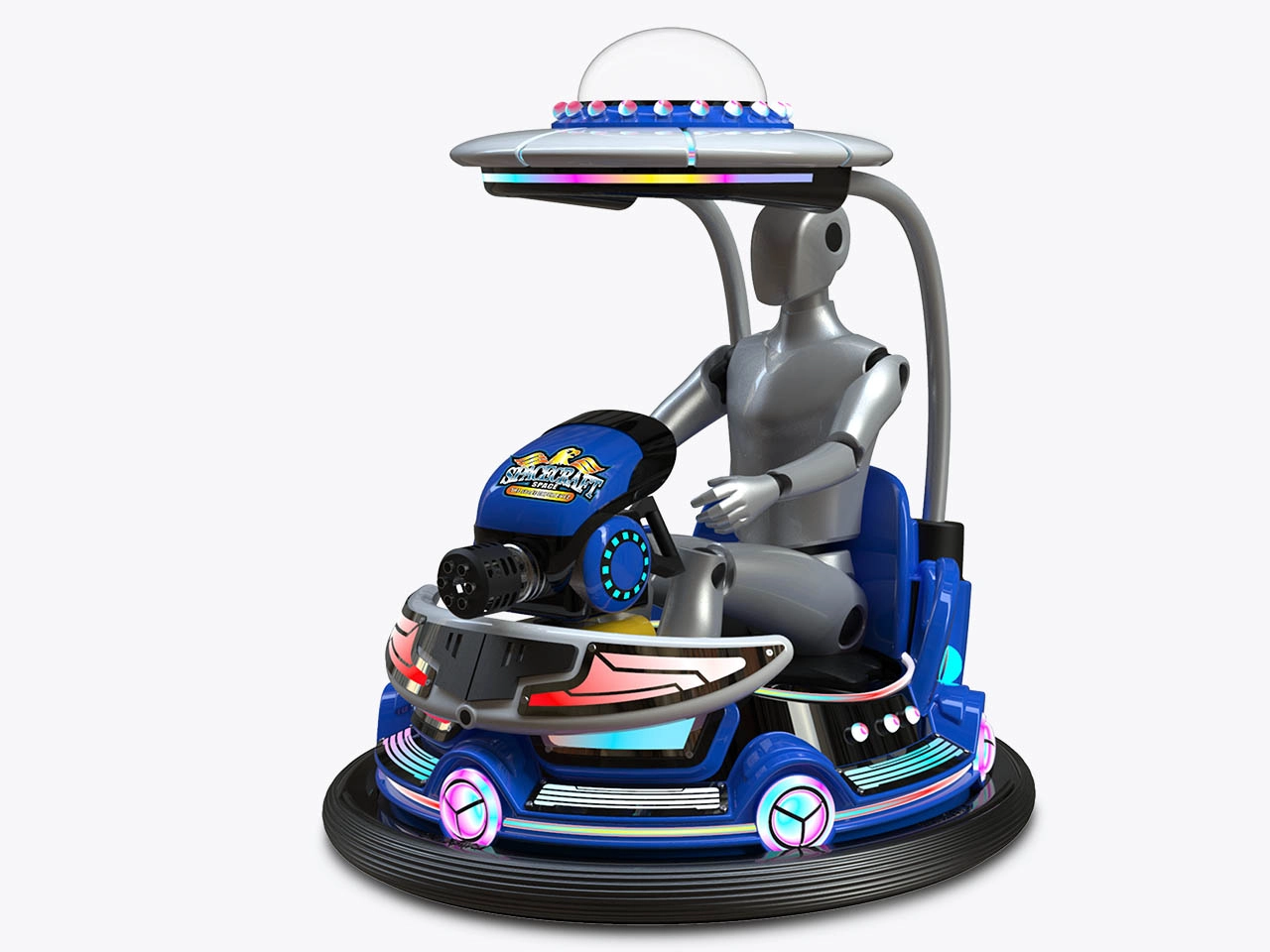 Spaceship-Laser-Battle-Bumper-Car Spaceship Laser Battle Bumper Car