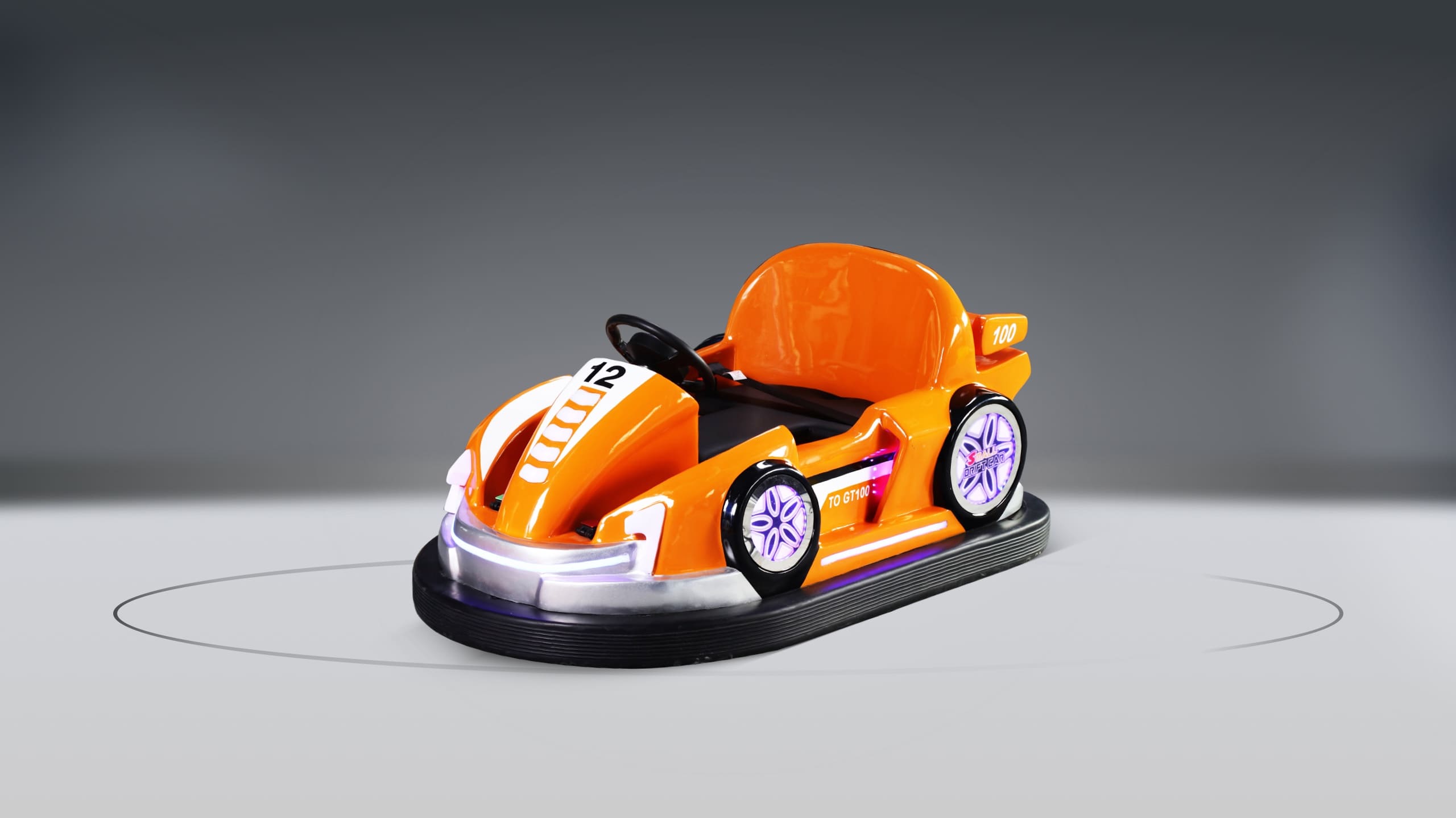 Small Bean Drift Bumper Car I bumper car bumpers orange