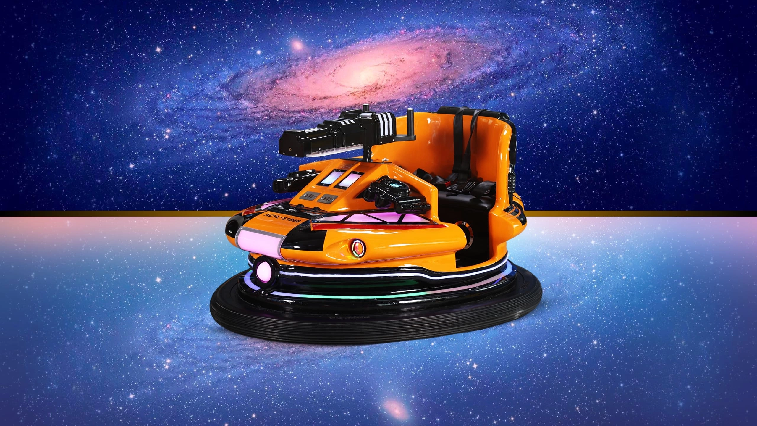 Galaxy Warship Laser Battle Bumper Car