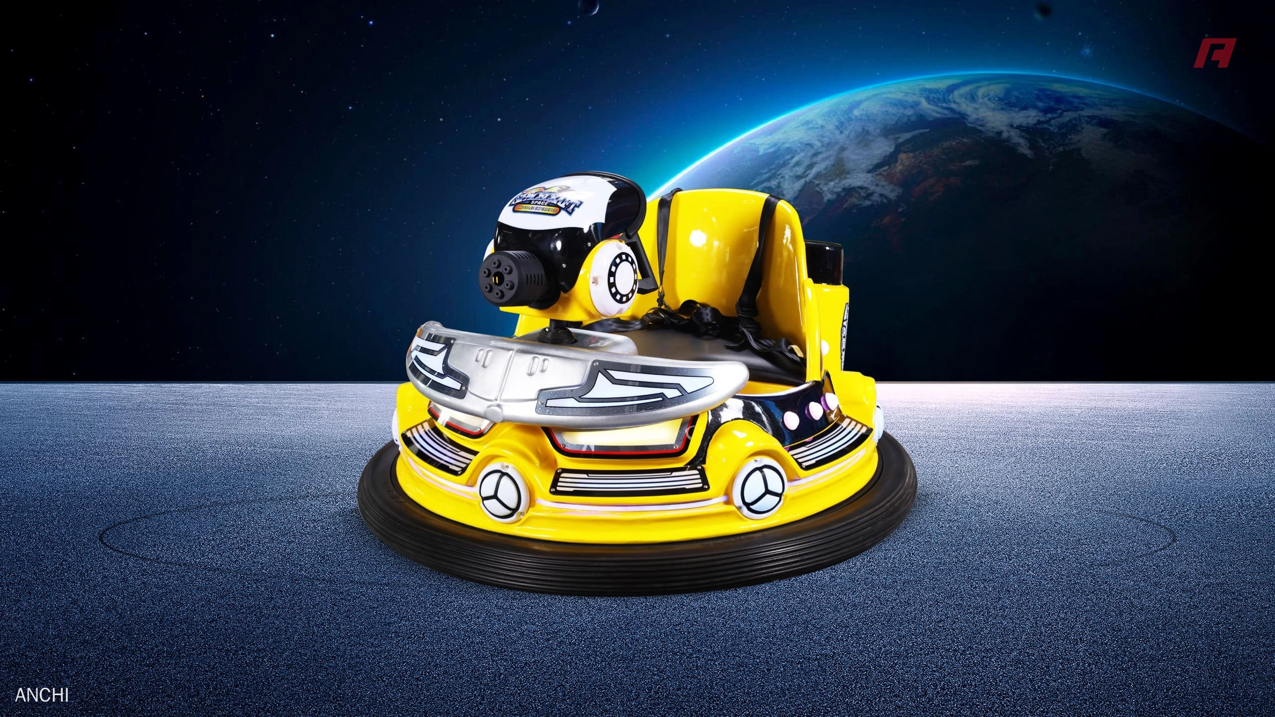 Nave espacial-laser-batalha-carro-bate-bate-elétrico-buggy Carro de choque de batalha a laser de nave espacial buggy elétrico