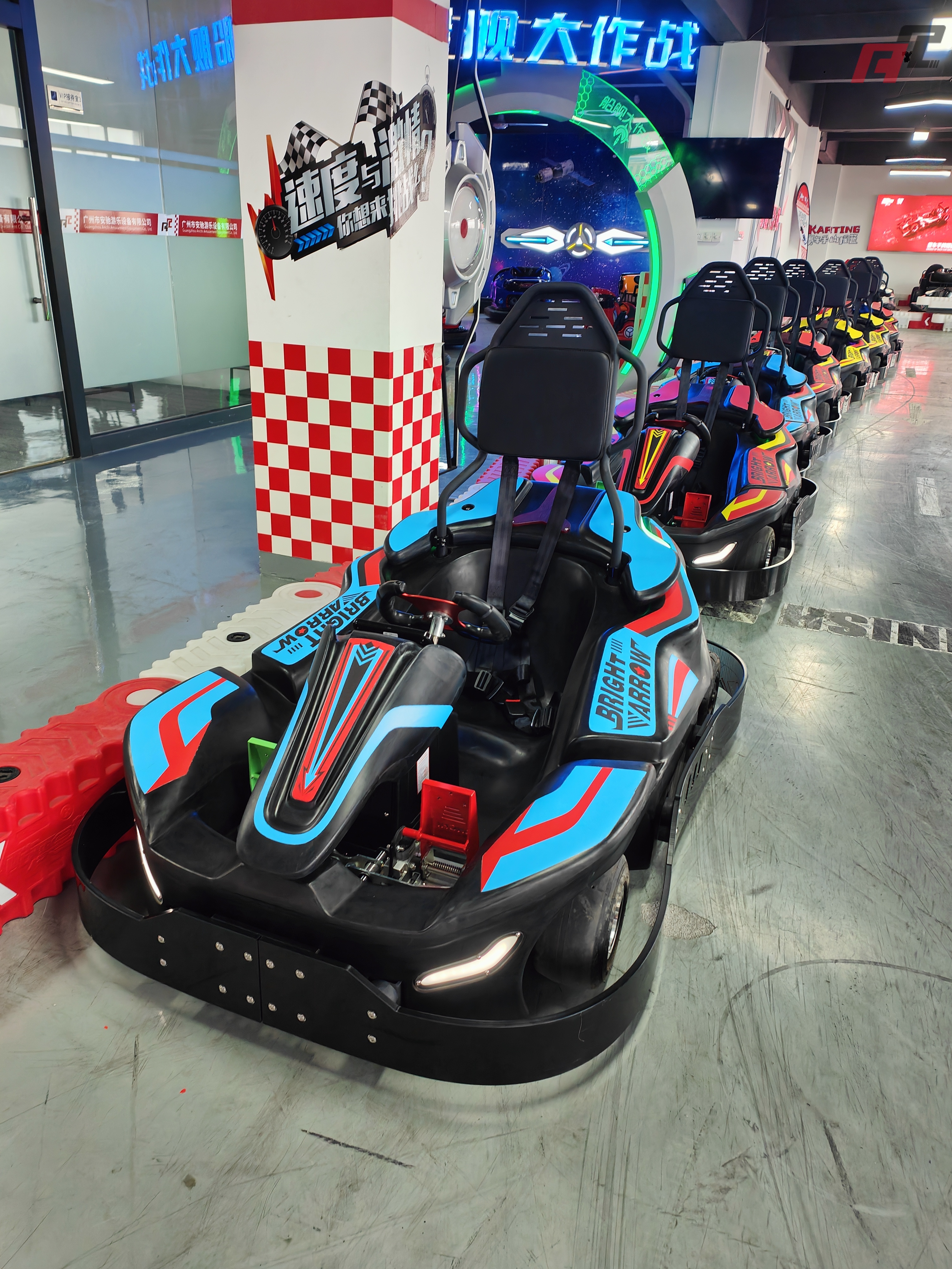 blue go karts blue go karts