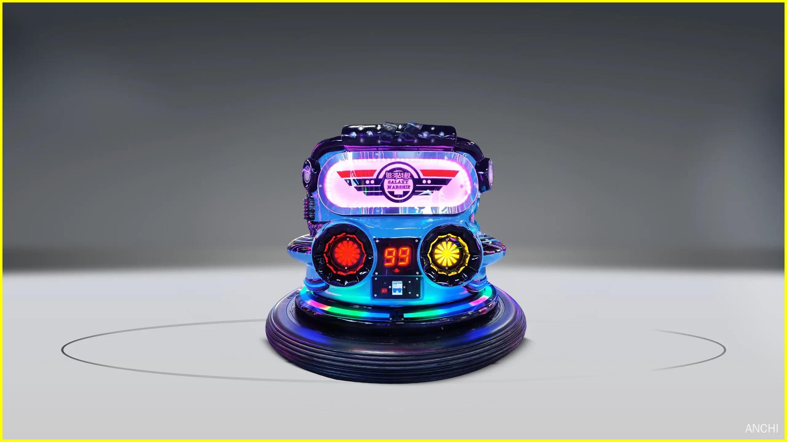 Бамперная машинка Galaxy Warship Laser Battle Blue