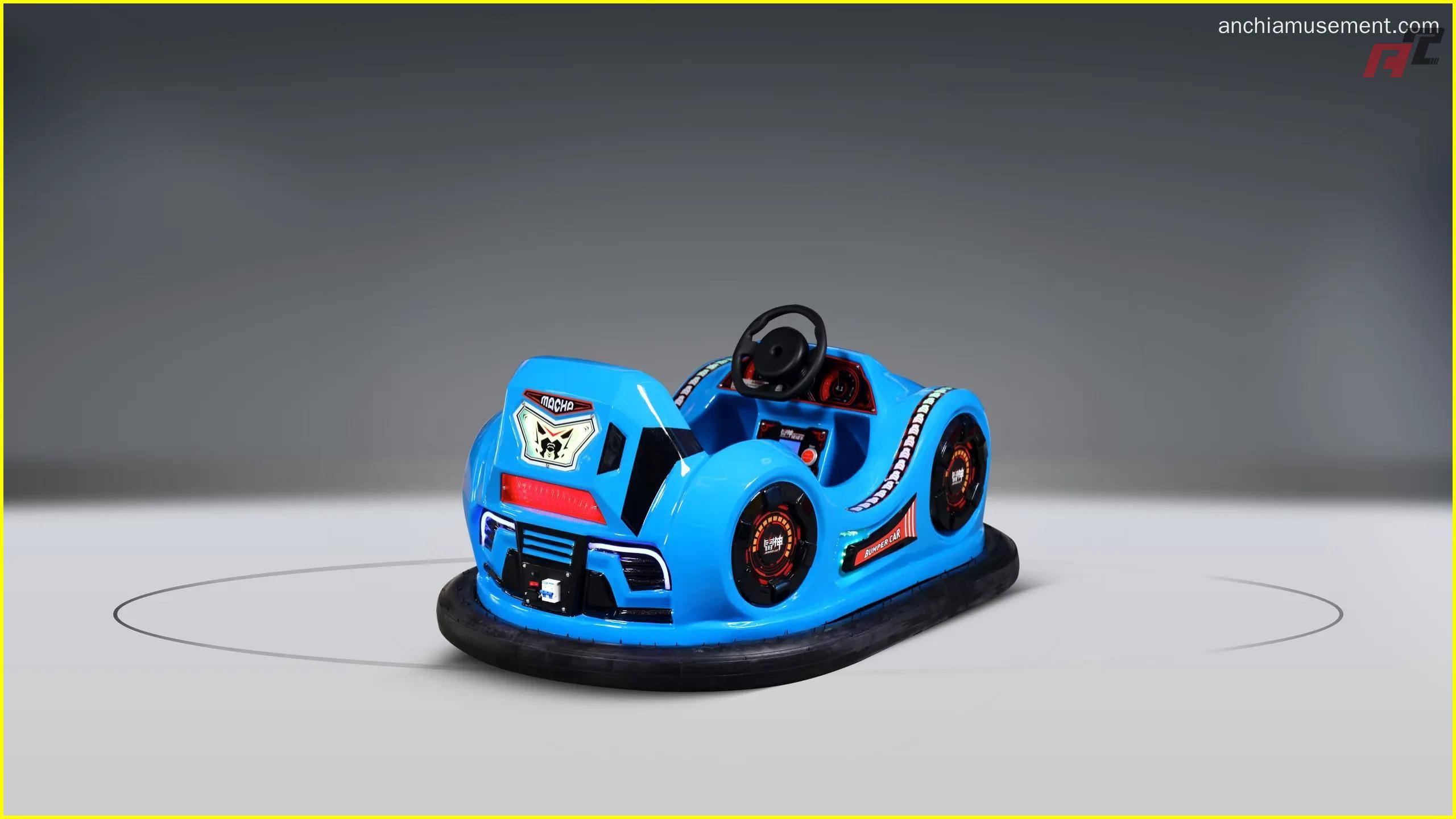 Bumper Car Galaxy Warship Laser Battle blue right