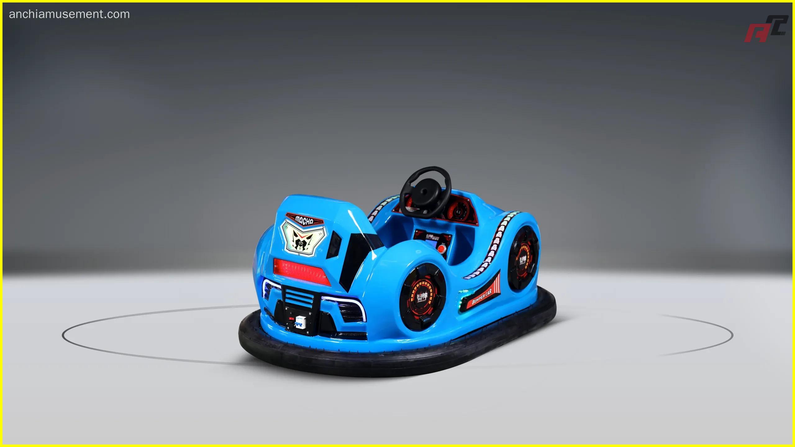Bumper Car Galaxy Warship Laser Battle blue right
